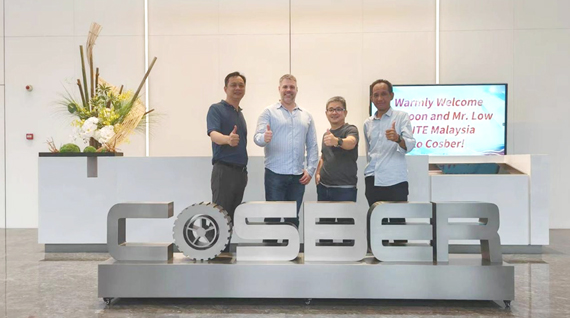 COSBER Training Visit for Malaysian partner